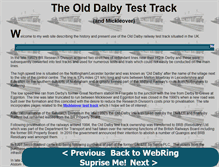 Tablet Screenshot of old-dalby.com